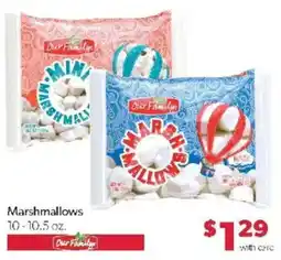 Family Fare Our Family marshmallows offer