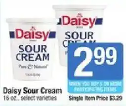 Star Market Daisy Sour Cream offer