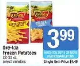 Ore-ida Frozen Potatoes
