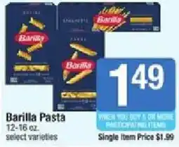 Star Market Barilla Pasta offer