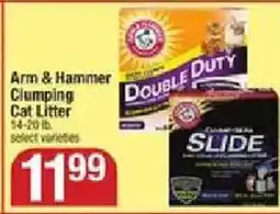 Star Market Arm & Hammer Clumping Cat Litter offer