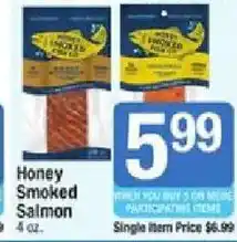 Star Market Honey Smoked Salmon offer