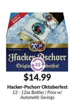 Woodman's Hacker-Pschorr Oktoberfest offer