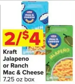 Shop 'n Save Kraft Jalapeno or Ranch Mac & Cheese offer