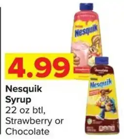 Shop 'n Save Nesquik Syrup offer