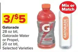 Shop 'n Save Gatorade Gatorade Water or Propel offer