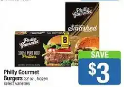 Star Market Philly Gourmet Burgers offer