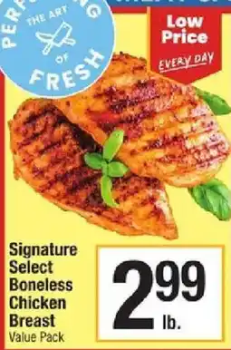 Star Market Signature Select Boneless Chicken Breast Value Pack offer
