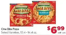 Family Fare One Bite Pizza offer