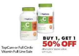 Family Fare TopCare Vitamin Full-Line Sale offer