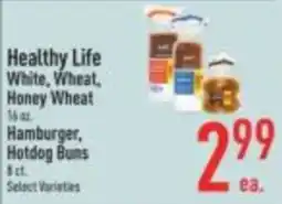 Strack & Van Til Healthy Life Hamburger, Hotdog Buns offer
