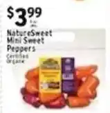 Met Foodmarkets NatureSweet mini sweet peppers offer