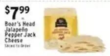 Met Foodmarkets Boar's Head Jalapeño Pepper Jack Cheese offer