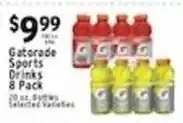 Met Foodmarkets Gatorade Sports Drinks offer