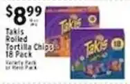 Met Foodmarkets Takis Rolled Tortilla Chips offer