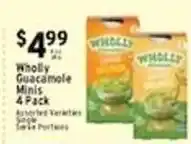 Met Foodmarkets Wholly Guacamole Minis offer