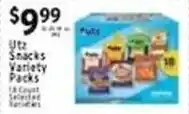 Met Foodmarkets Utz Snacks Variety Packs offer