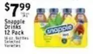 Met Foodmarkets Snapple Drinks offer