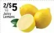 Met Foodmarkets Juicy Lemons offer