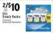 Met Foodmarkets Utz Snack Packs offer