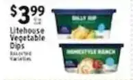 Met Foodmarkets Litehouse Vegetable Dips offer