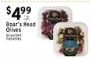 Met Foodmarkets Boar's Head Olives offer
