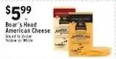 Met Foodmarkets Bear's Head American Cheese offer