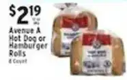 Met Foodmarkets Avenue A Hot Dog or Hamburger Rolls offer