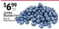 Met Foodmarkets Jumbo Blueberries offer