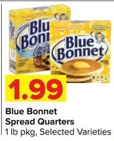 Shop 'n Save Blue Bonnet Spread Quarters offer