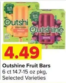 Shop 'n Save Outshine Fruit Bars offer