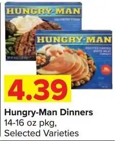 Shop 'n Save Hungry-Man Dinners offer