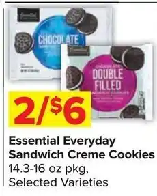 Shop 'n Save Essential Everyday Sandwich Creme Cookies offer