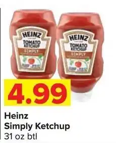 Shop 'n Save Heinz Simply Ketchup offer
