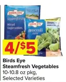 Shop 'n Save Birds Eye Steamfresh Vegetables offer