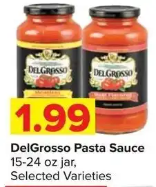 Shop 'n Save DelGrosso Pasta Sauce offer
