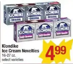 Star Market Klondike Ice Cream Novelties offer