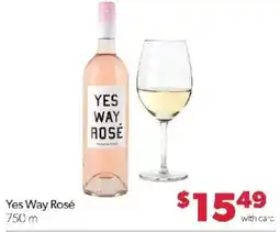 Family Fare Yes Way Rosé offer