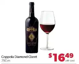 Family Fare Coppola Diamond Claret offer