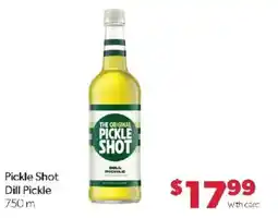 Family Fare Pickle Shot Dill Pickle offer