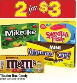 Shaw's Theater Box Candy offer