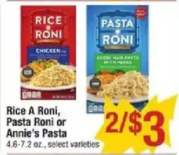 Shaw's Rice A Roni, Pasta Roni or Annie's Pasta offer
