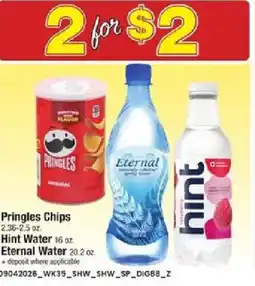 Shaw's Pringles Chips offer