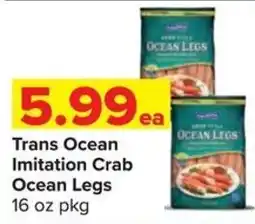 Shop 'n Save Trans Ocean Imitation Crab Ocean Legs offer