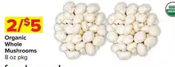 Shop 'n Save Organic Whole Mushrooms offer