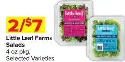 Shop 'n Save Little Leaf Farms Salads offer