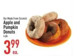 Strack & Van Til Apple and Pumpkin Donuts offer