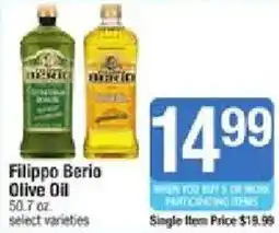 Shaw's Filippo Berio Olive Oil offer