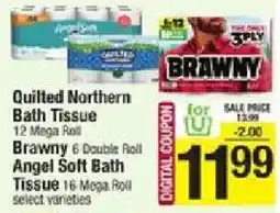 Shaw's Brawny bath tissue offer