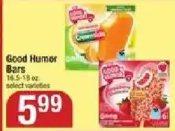 Shaw's Good Humor Bars offer
